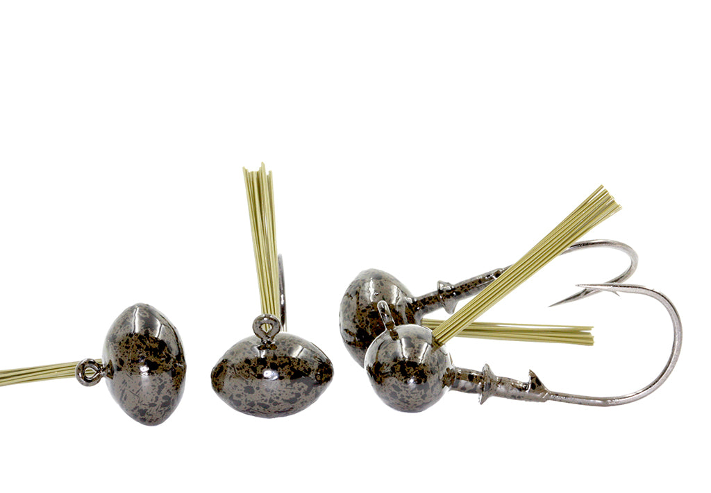 Boss Heavy Wire Football Jig 4Pk