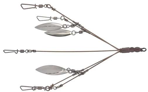 Diamond Umbrella Rig Bladed 3.5'' Tight Wad Nickel 5 Arm 4 Blade
