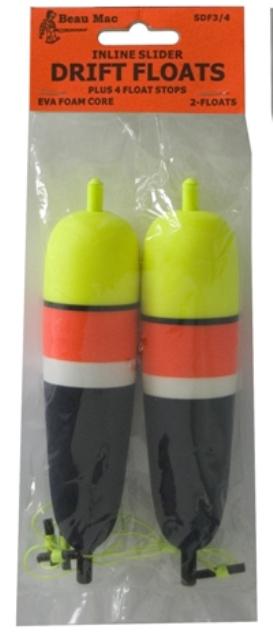 Beau Mac Inline Slider Drift Floats