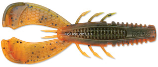 Crush City Cleanup Craw, 3.5", Salt/Scent Infused, 7pk