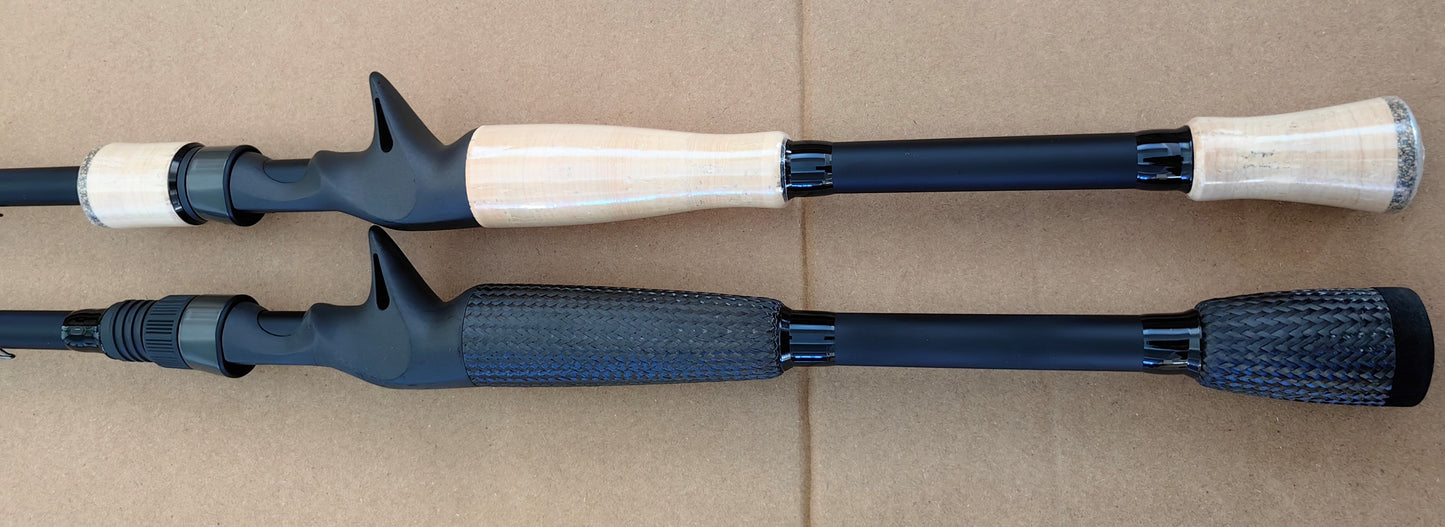 (C) IRR Link Jerkbait/Topwater Rod, 6'7" M, F CORK Handle PRE SALE!!