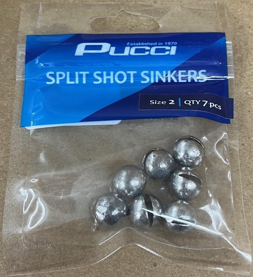 Pucci Split Shot Sinkers