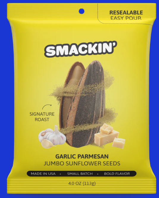 Smackin Sunflower Seeds, 4oz Bags