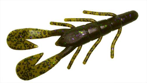 Zoom Ultra-Vibe Speed Craw, 3 1/2", 12Pk