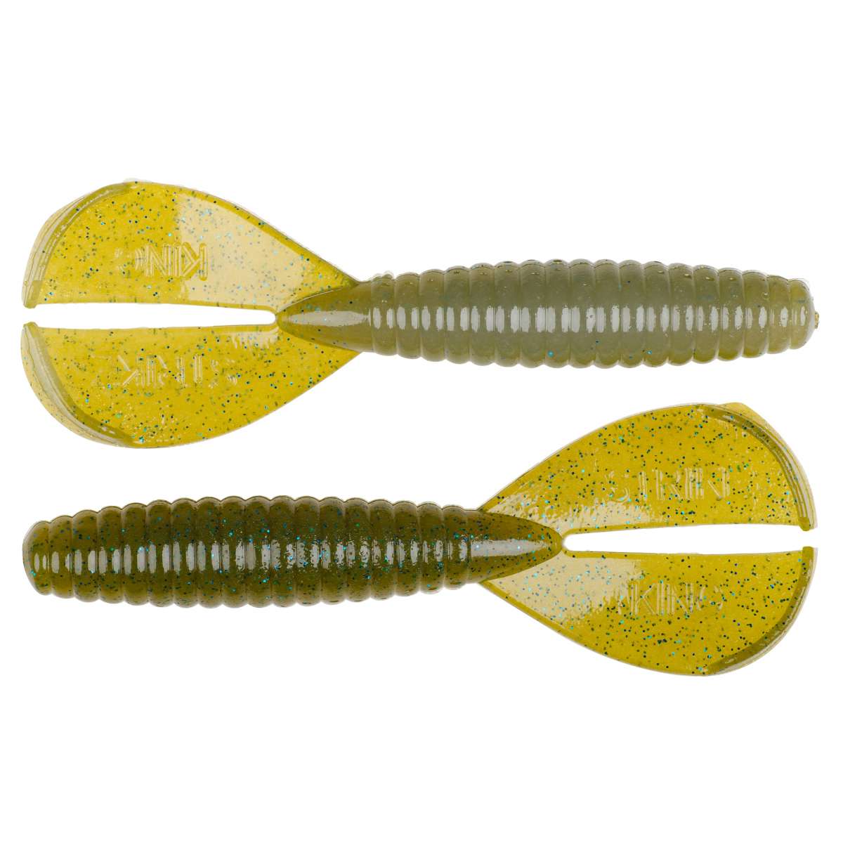 Strike King Rage Menace Grub, 3.5" 7Pk