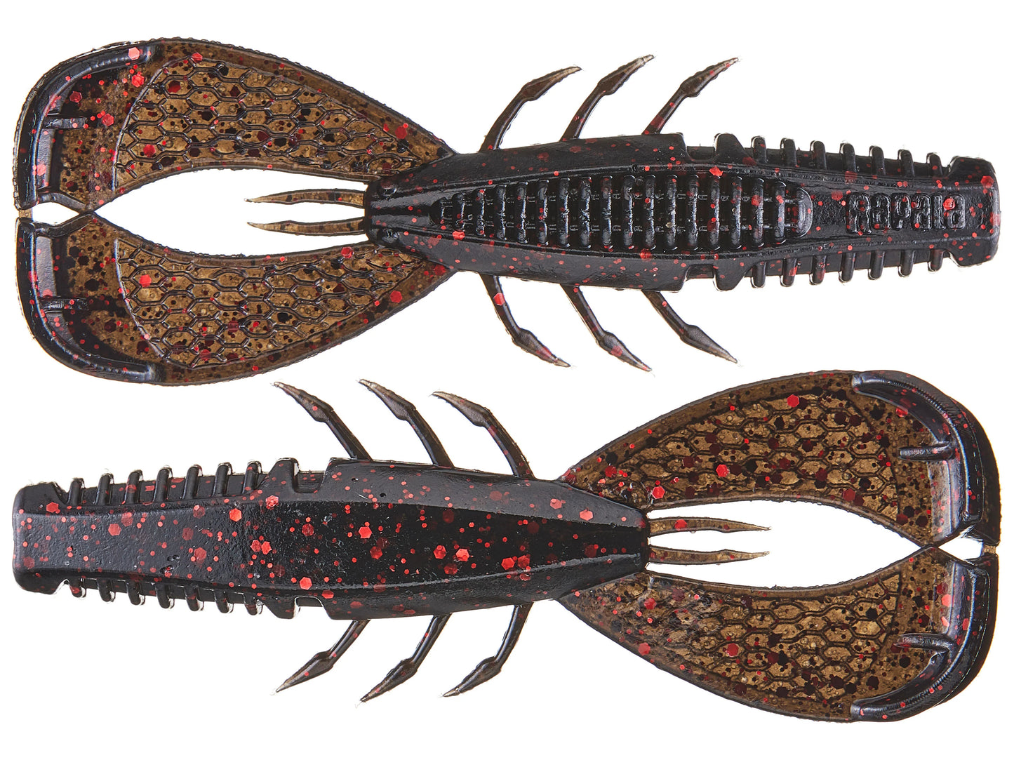 Rapala CrushCity Cleanup Craw, 3.5", Salt/Scent Infused, 7pk
