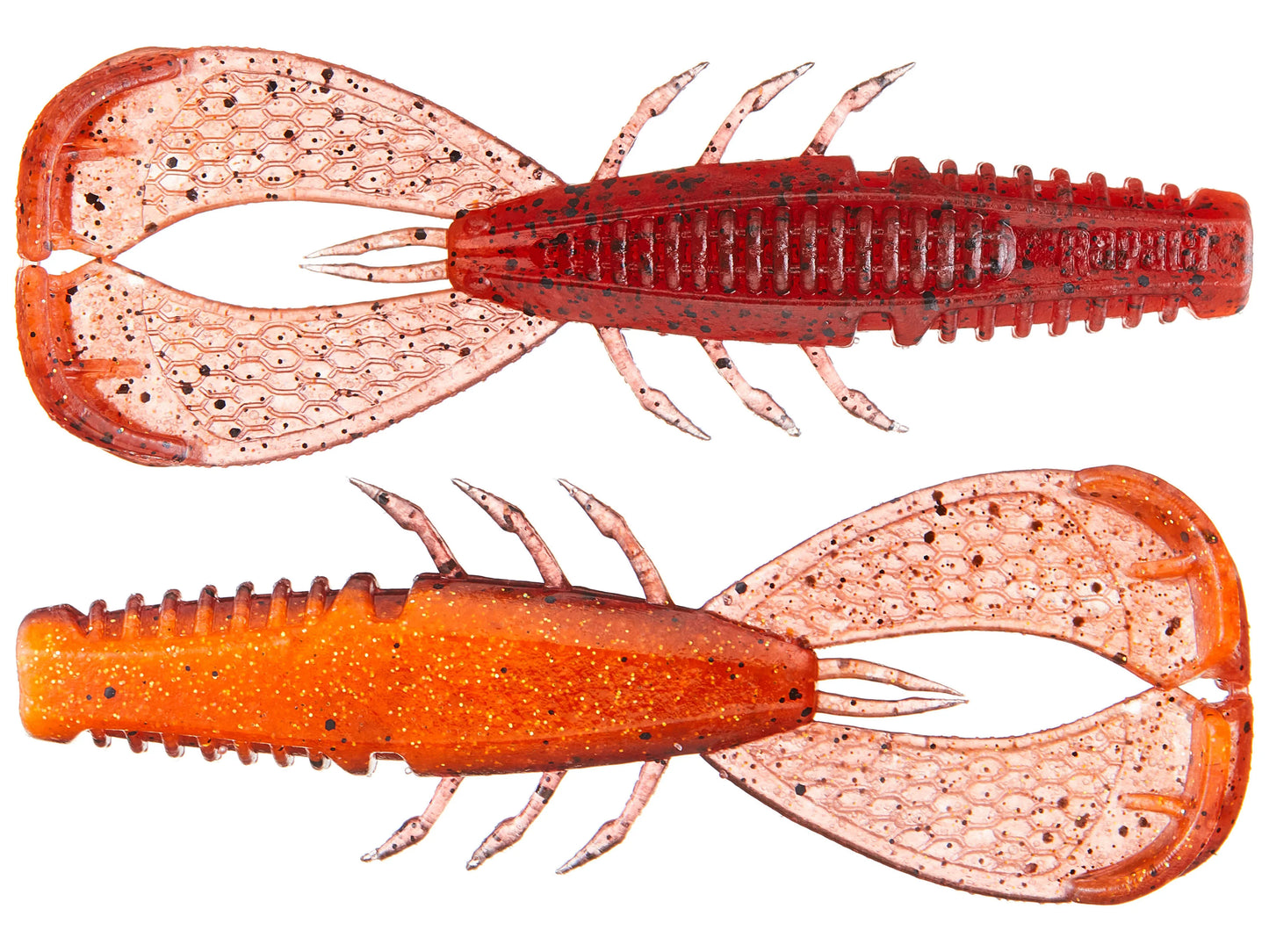 Crush City Cleanup Craw, 3.5", Salt/Scent Infused, 7pk