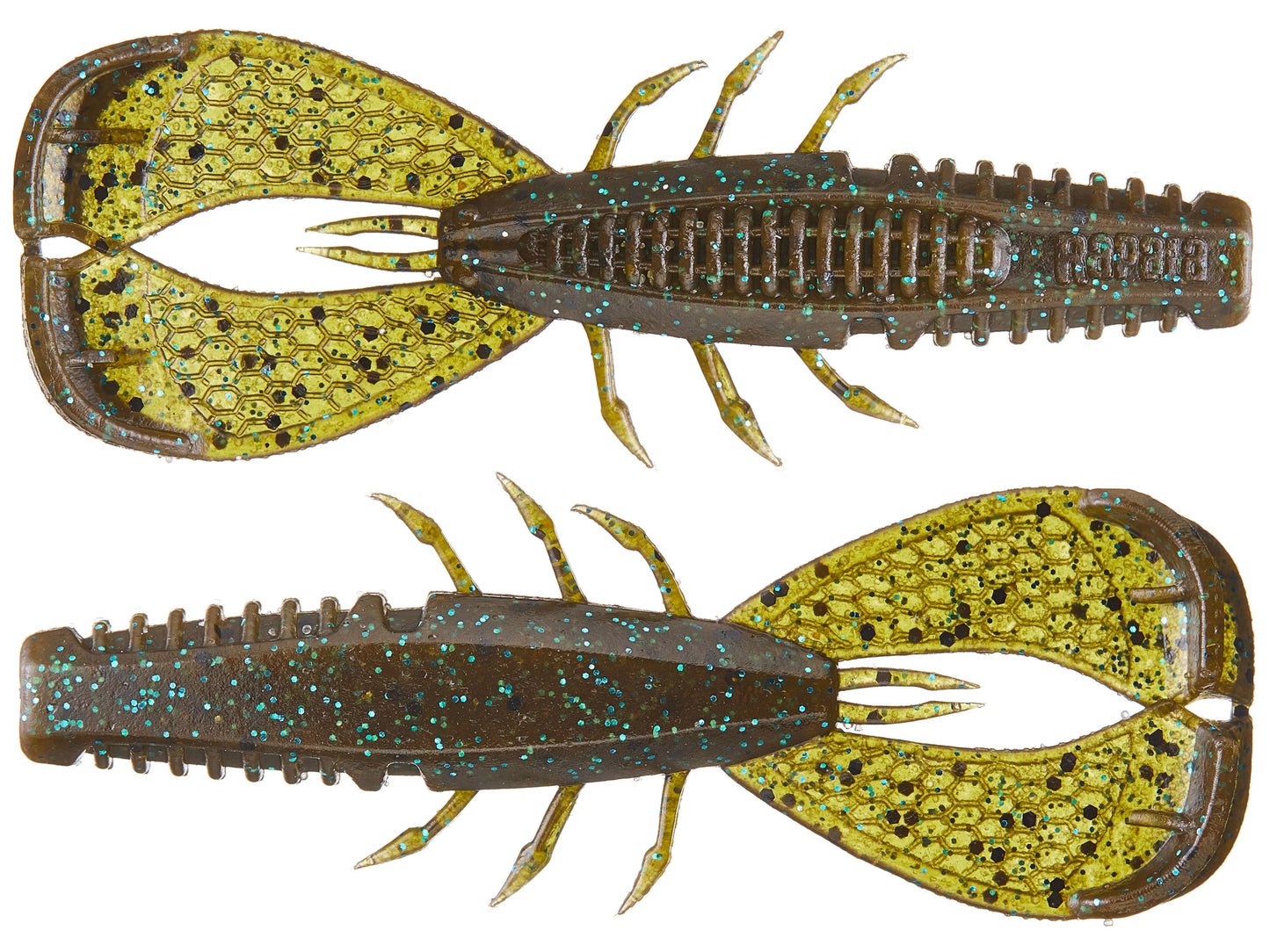 Crush City Cleanup Craw, 3.5", Salt/Scent Infused, 7pk