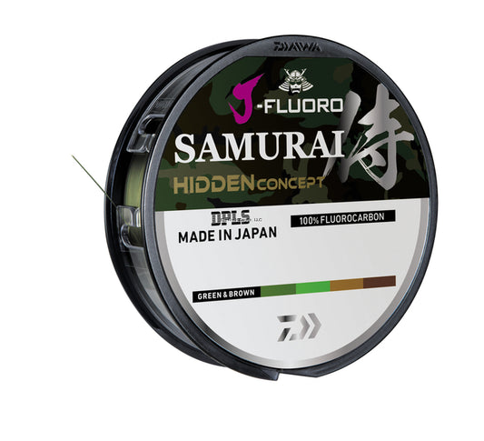 Daiwa J-Fluoro Samurai Hidden Fluorocarbon Line, 220Yd