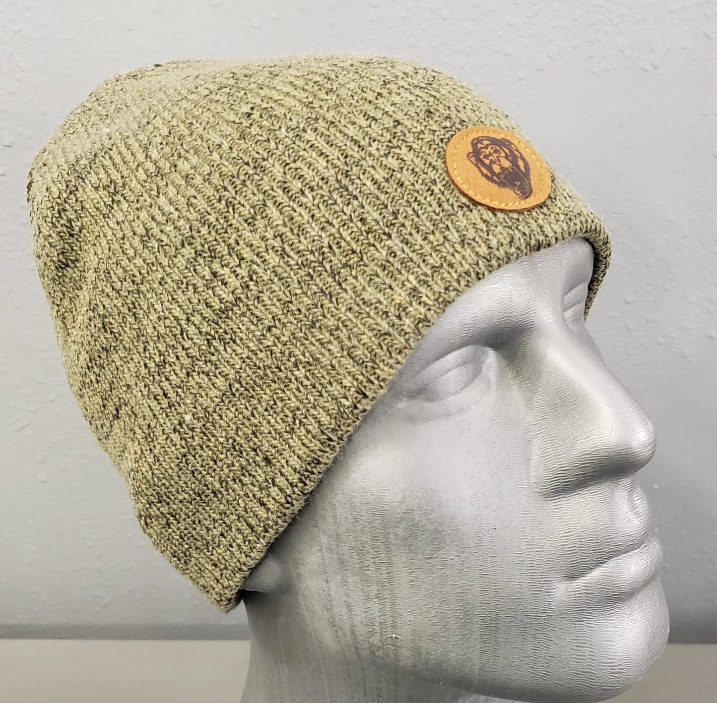 Fish Monkey Wooly Head Wool Beanie - Short