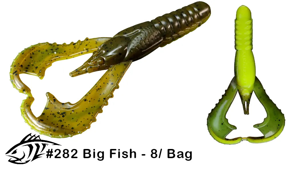 Lunker City Karate Craw 3"