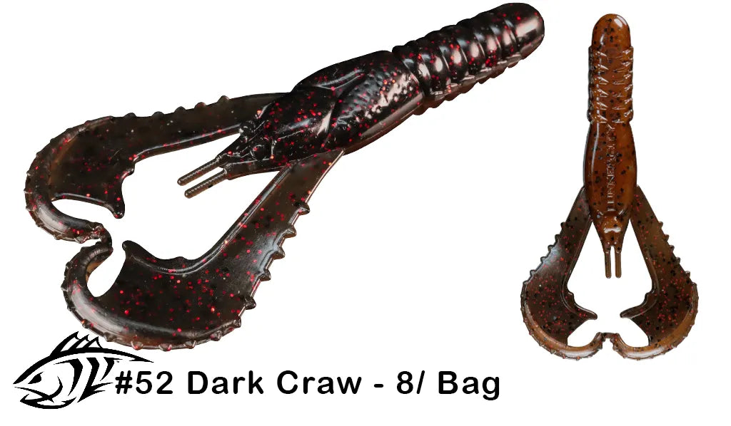 Lunker City Karate Craw 3"