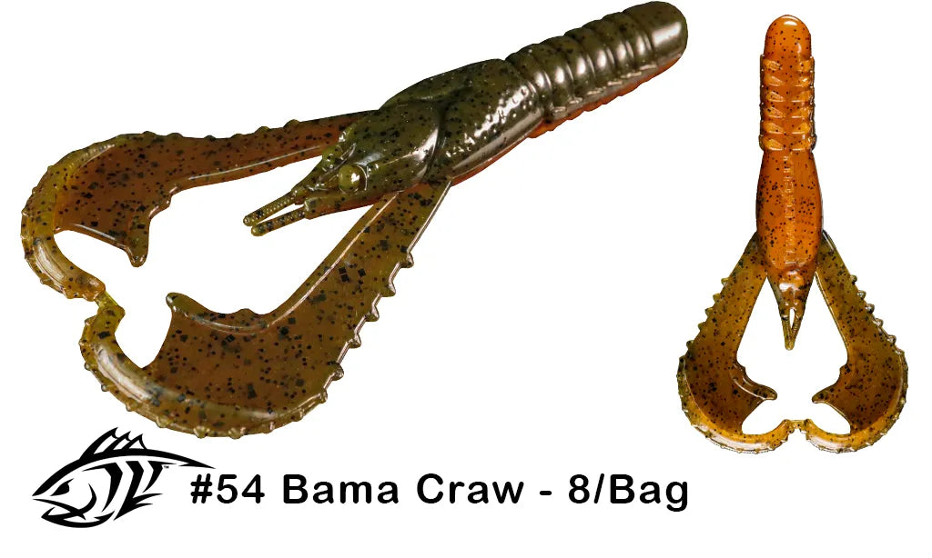 Lunker City Karate Craw 3"