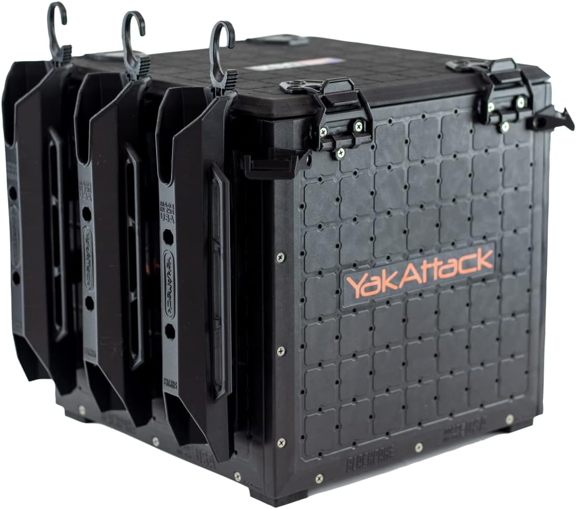 YakAttack BlackPak Pro Kayak Fishing Crate 13"x13"