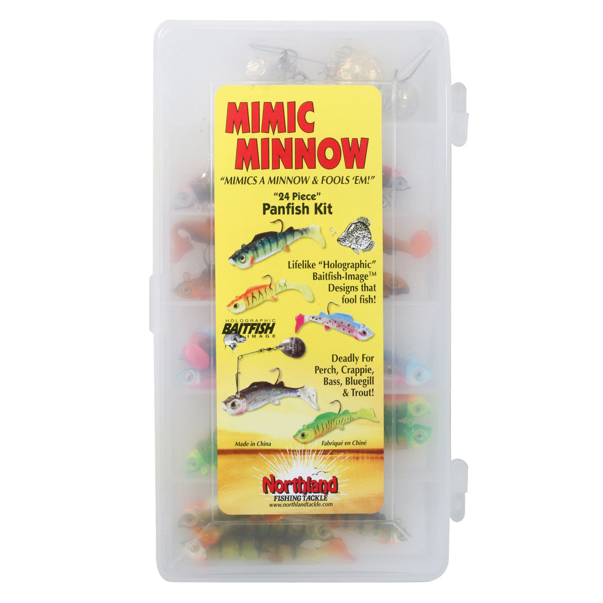 Northland Mimic Minnow 24 Piece Panfish Kit