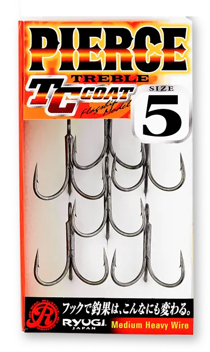 Ryugi Pierce TC Treble Hooks