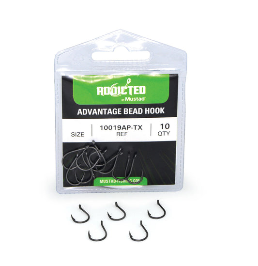 Addicted Advantage Bead Hook By Mustad