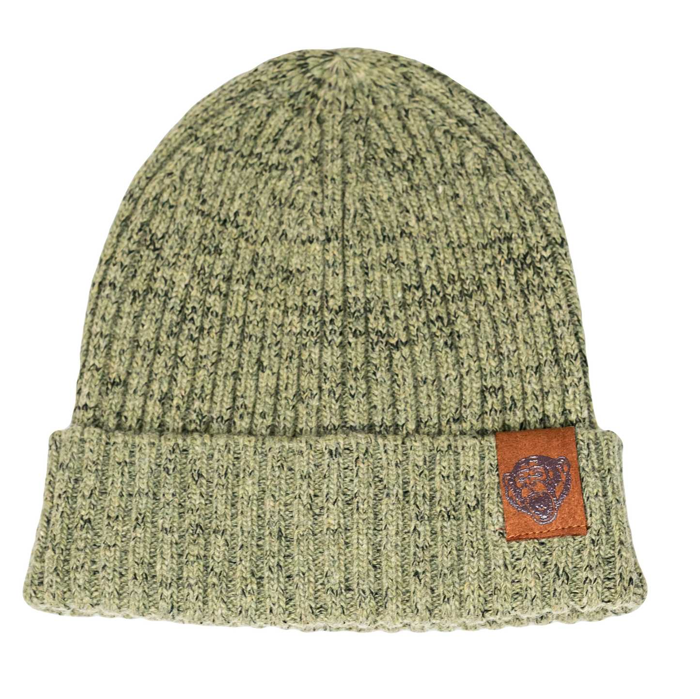 Fish Monkey Wooly Head Wool Beanie - Long