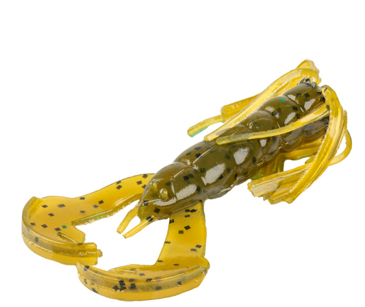 Strike King Baby Luau Craw, 3'' Green Pumpkin