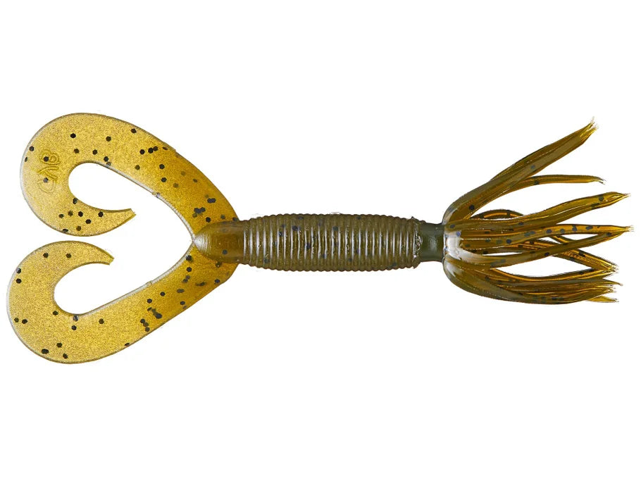 Yamamoto Double Tail Hula Grub, 4", 10pk