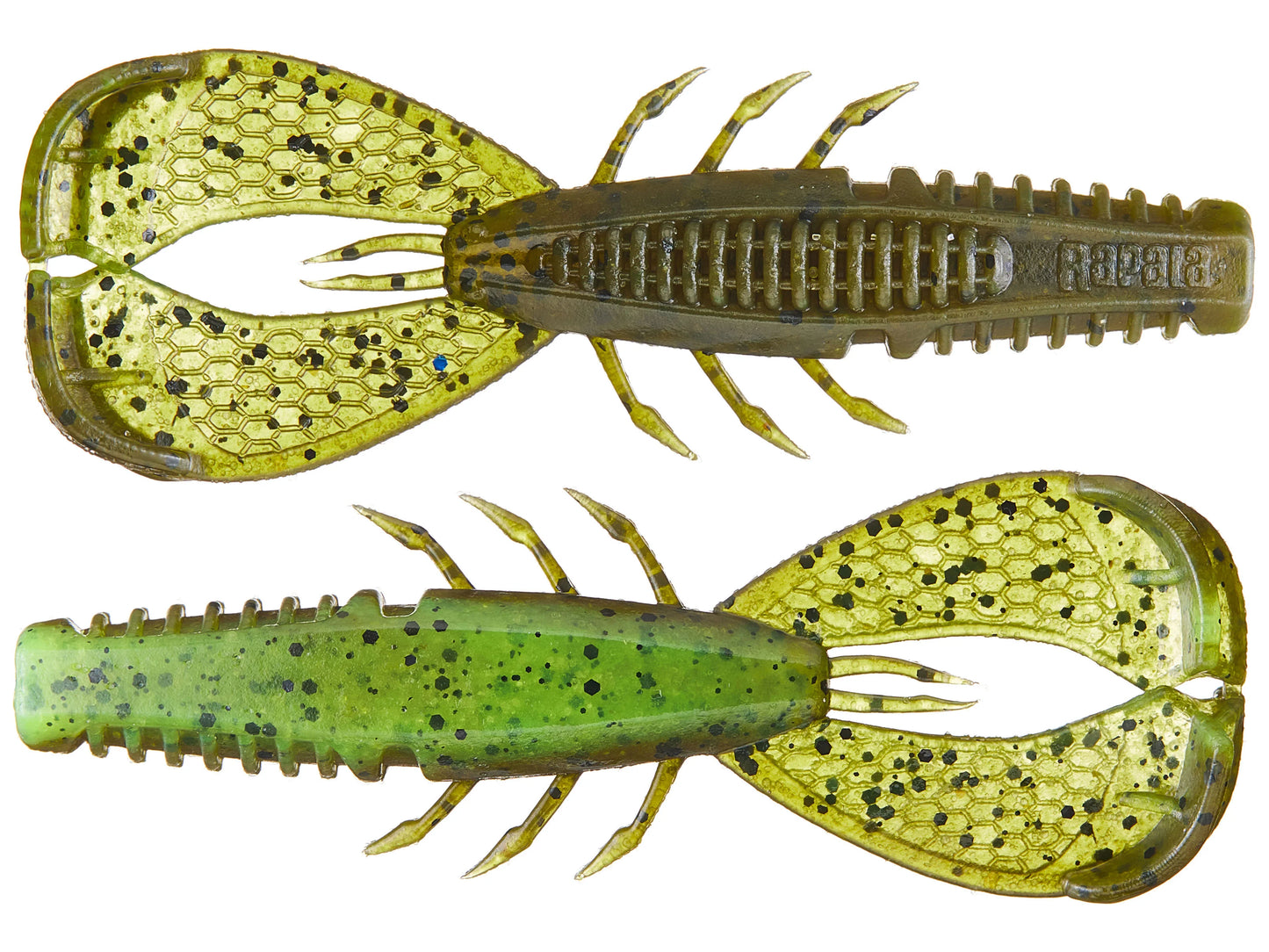 Rapala CrushCity Cleanup Craw, 3.5", Salt/Scent Infused, 7pk