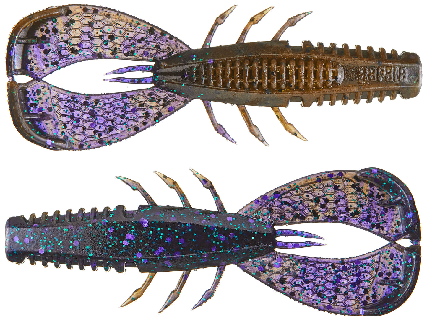 Crush City Cleanup Craw, 3.5", Salt/Scent Infused, 7pk