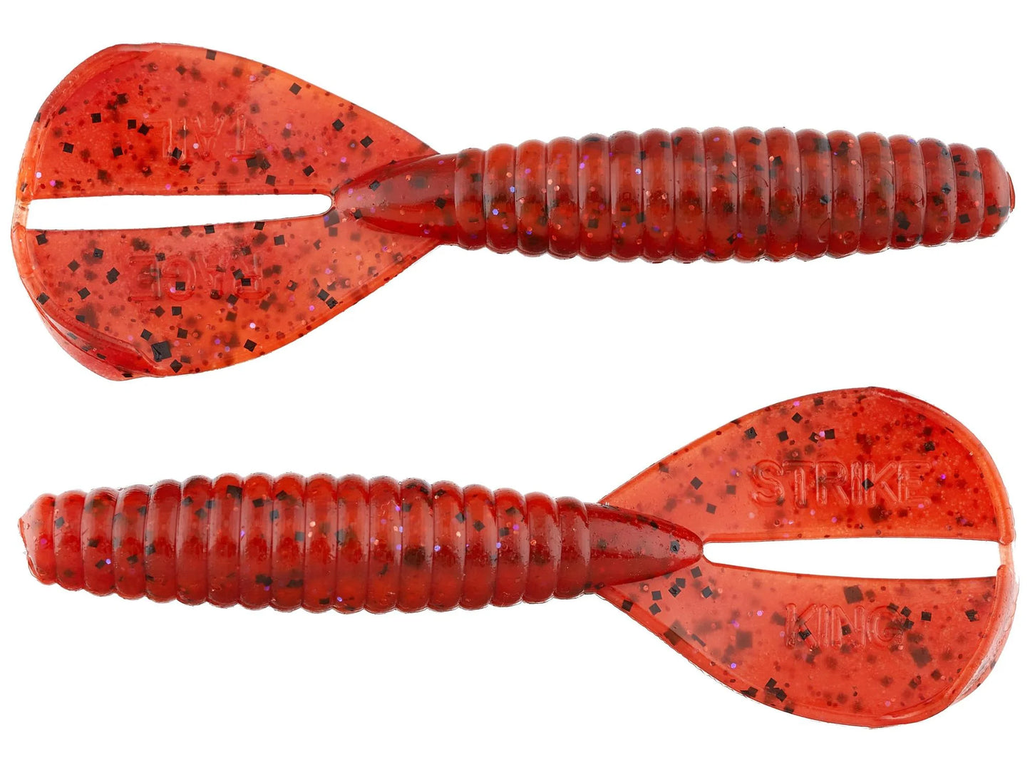 Strike King Rage Menace Grub, 3.5" 7Pk